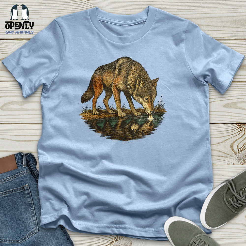 Wolf Reflection Unisex T-Shirt