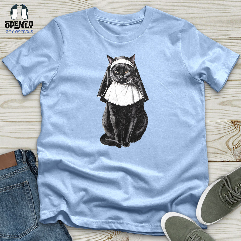 Nun Cat Softstyle Tee