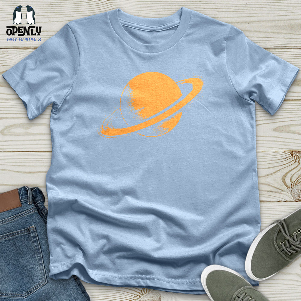 Saturn Planet With Rings Unisex T-Shirt