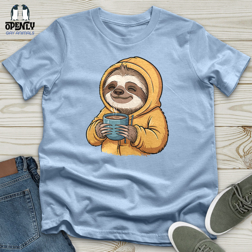 Sloth With Coffee Unisex T-Shirt