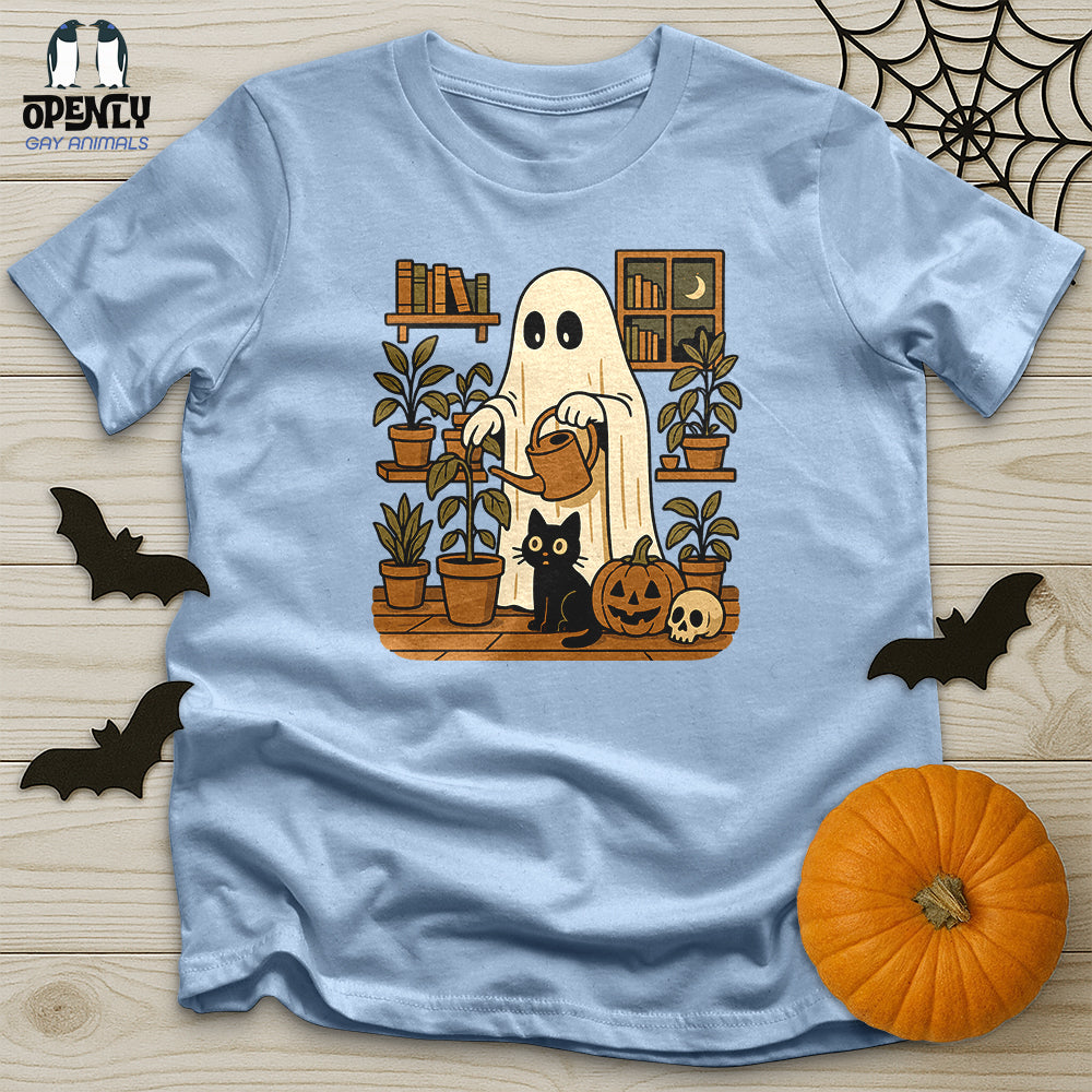 Retro Ghost Gardening Unisex T-Shirt