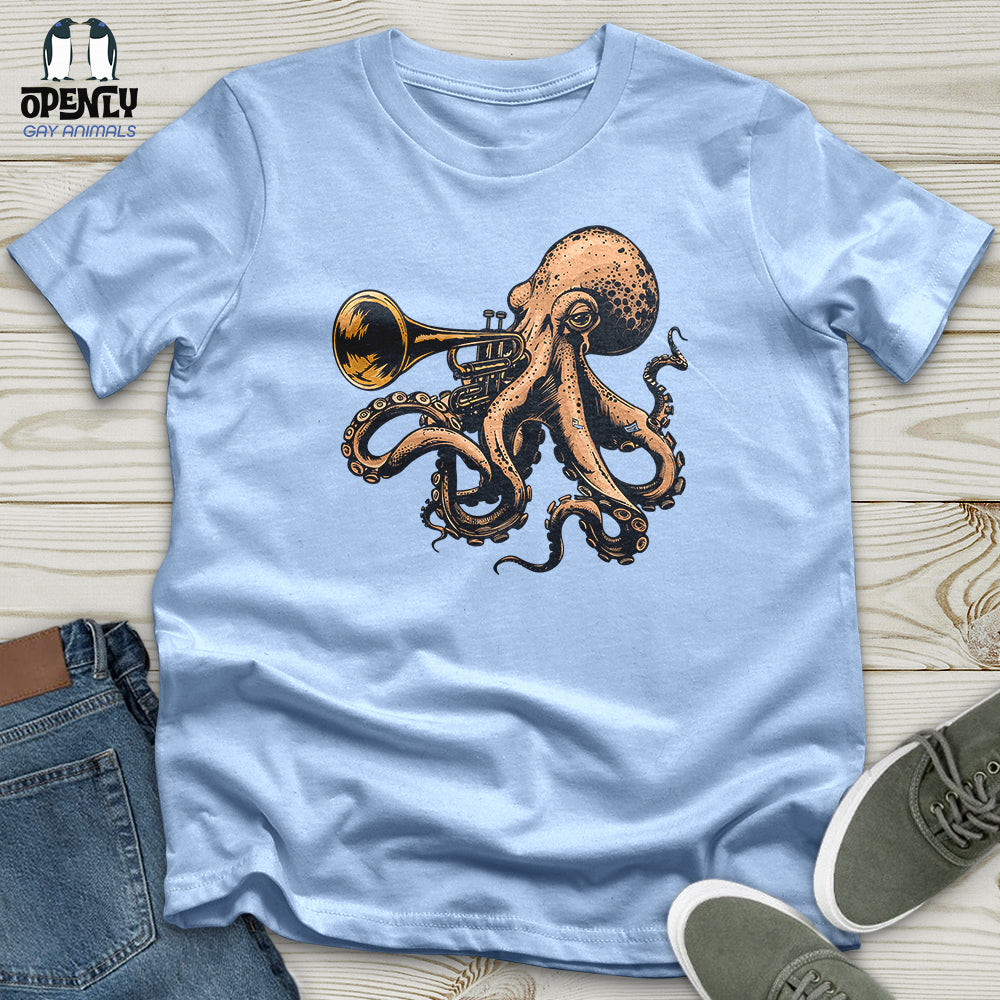 Octopus Trumpet Solo Softstyle Tee