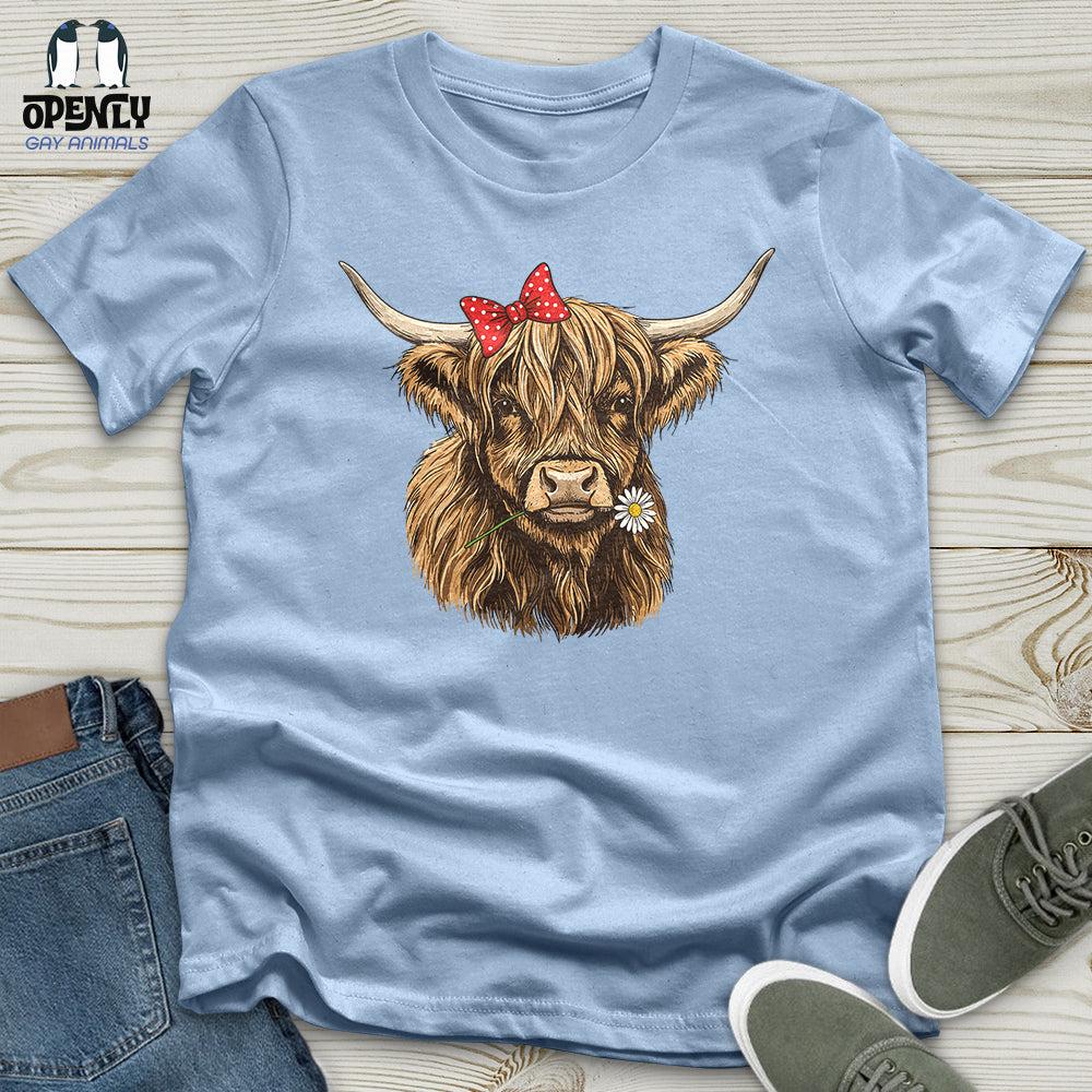Fluffy Highlander Unisex T-Shirt