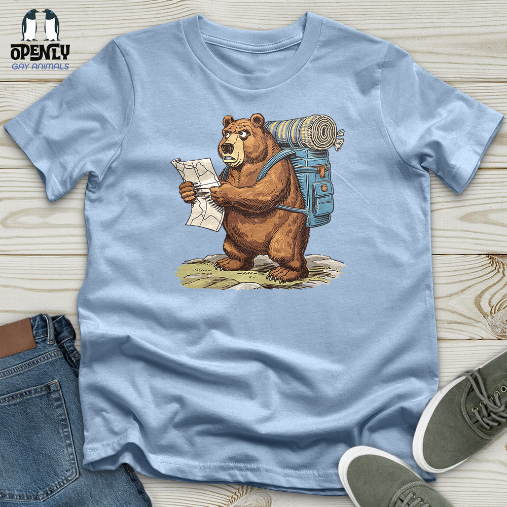 Tourist Bear Unisex t-shirt