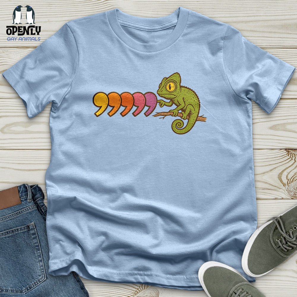 Comma Chameleon Unisex T-Shirt
