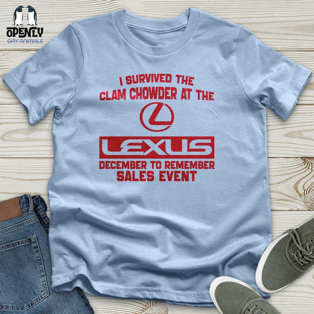 I Survived the Clam Unisex T-Shirt
