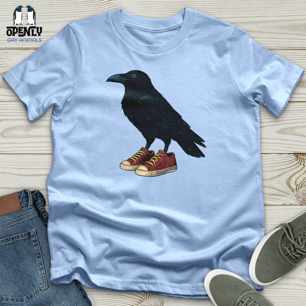 Raven Wearing Sneakers Softstyle Tee