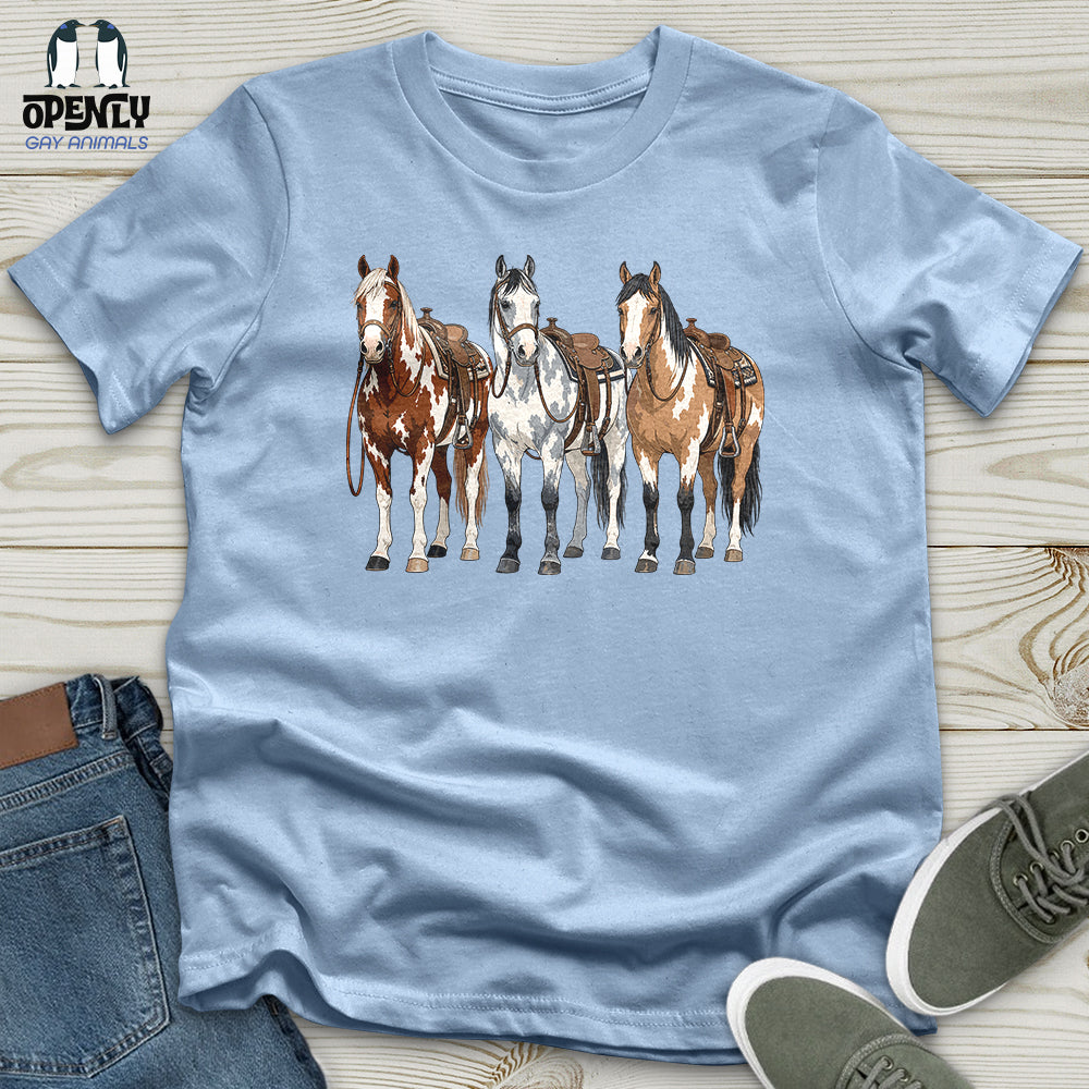 Western Horses Unisex T-Shirt