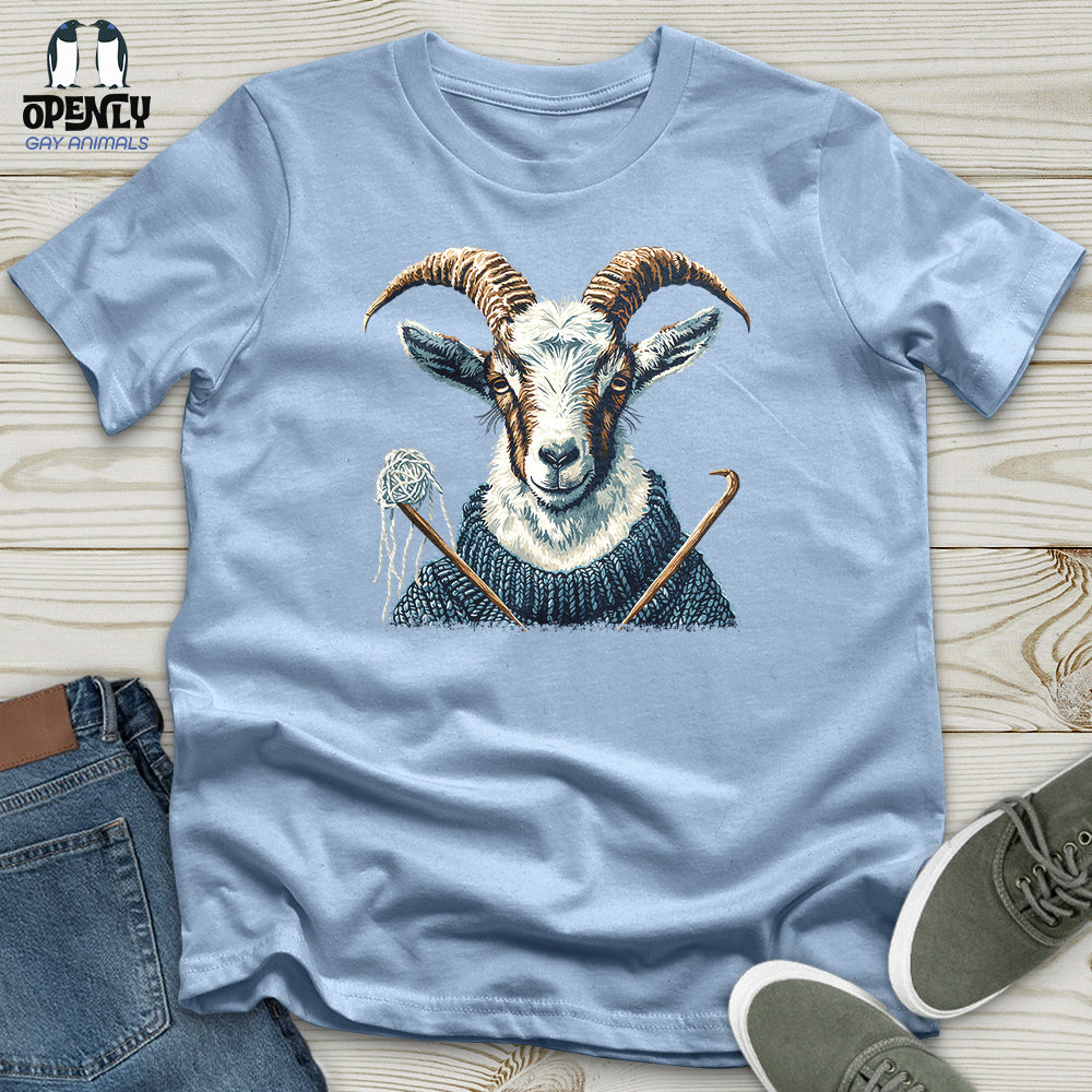 Goat Knitting Workshop Unisex T-Shirt