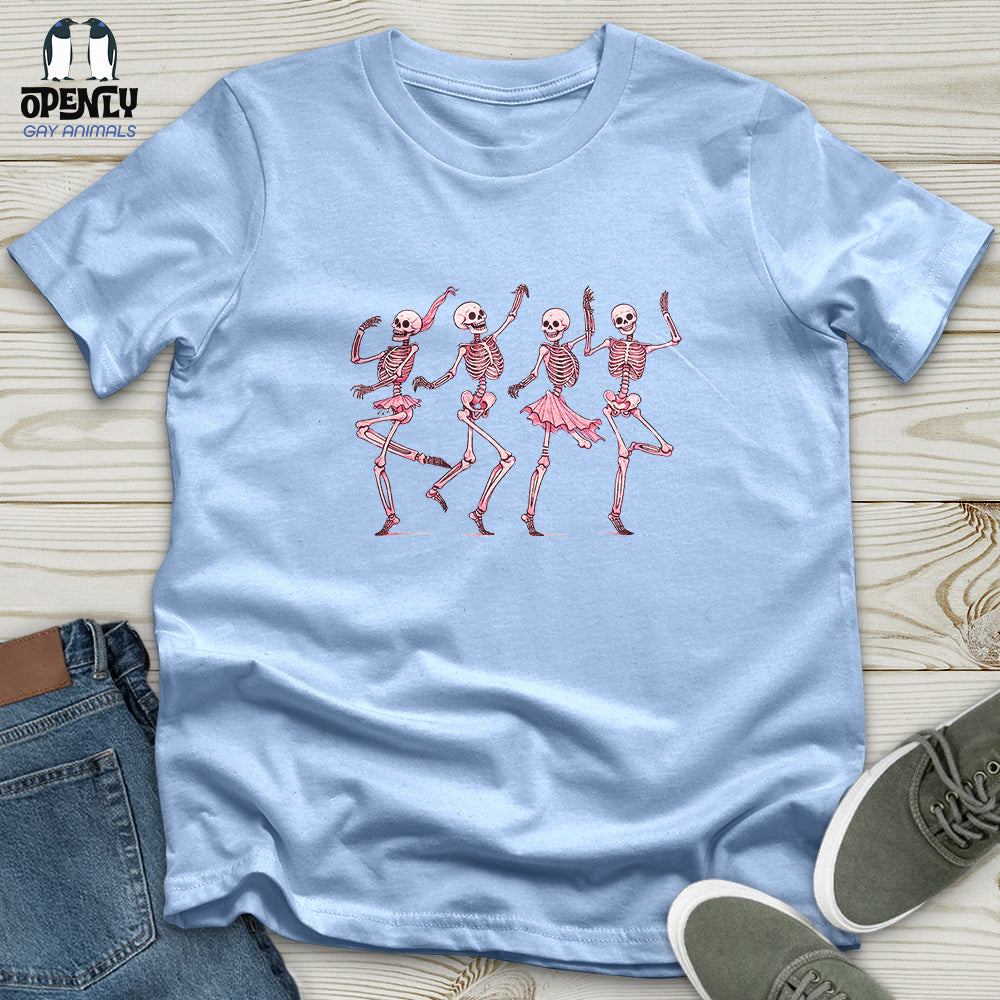 Dancing Pink Skeletons Softstyle Tee