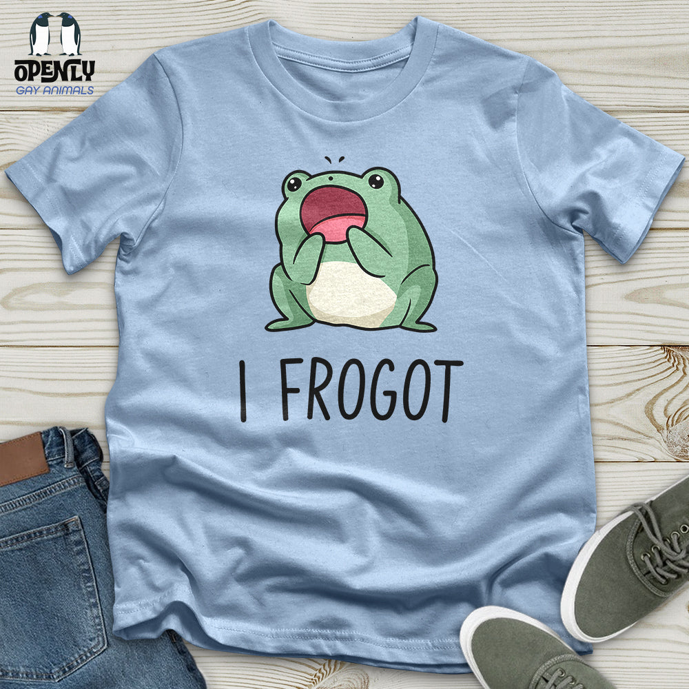 I Frogot Unisex t-shirt