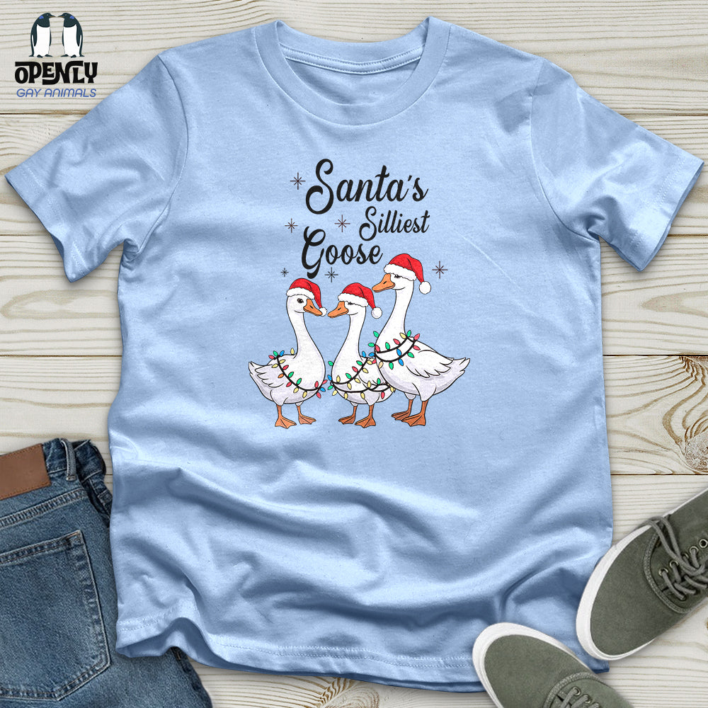 Santa's Silliest Goose Softstyle Tee