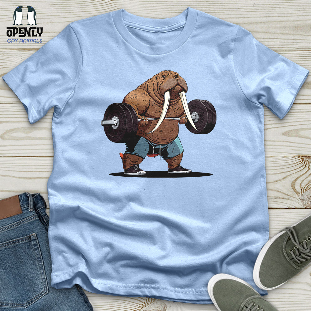 Walrus Weightlifting Champion Softstyle Tee