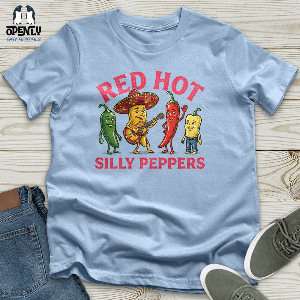 Red Hot Silly Peppers Unisex T-Shirt