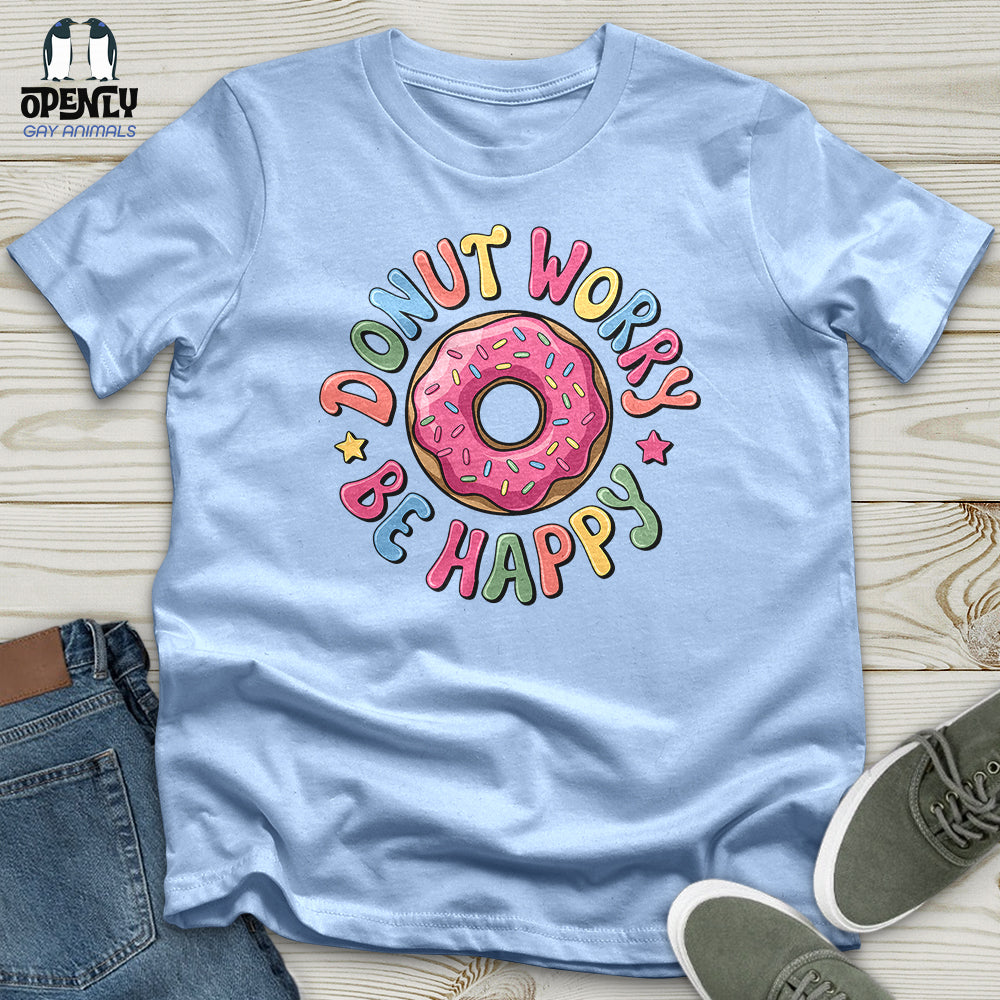 Donut Worry Be Happy Softstyle Tee