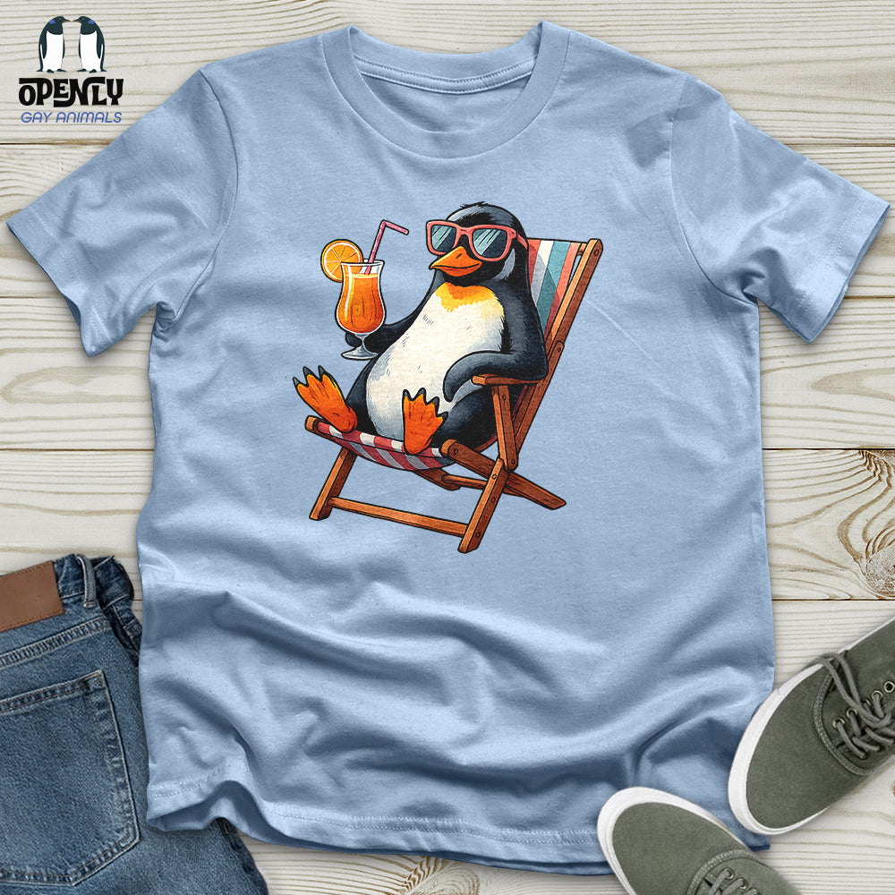 Chillin' Penguin Paradise Unisex T-Shirt