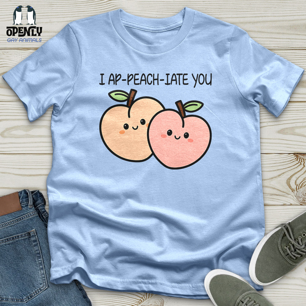I Ap Peach Iate You Softstyle Tee