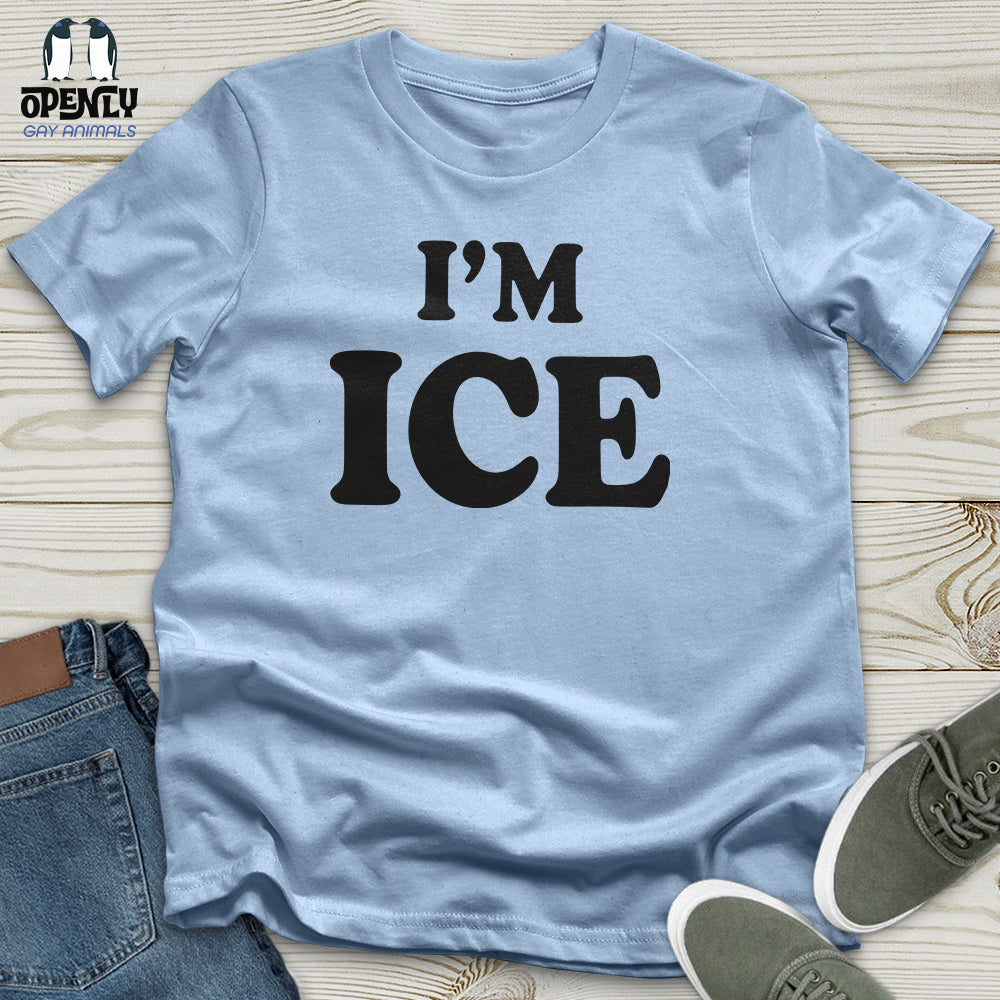 I Love Making ICE Cream Female Black Couple T-Shirt