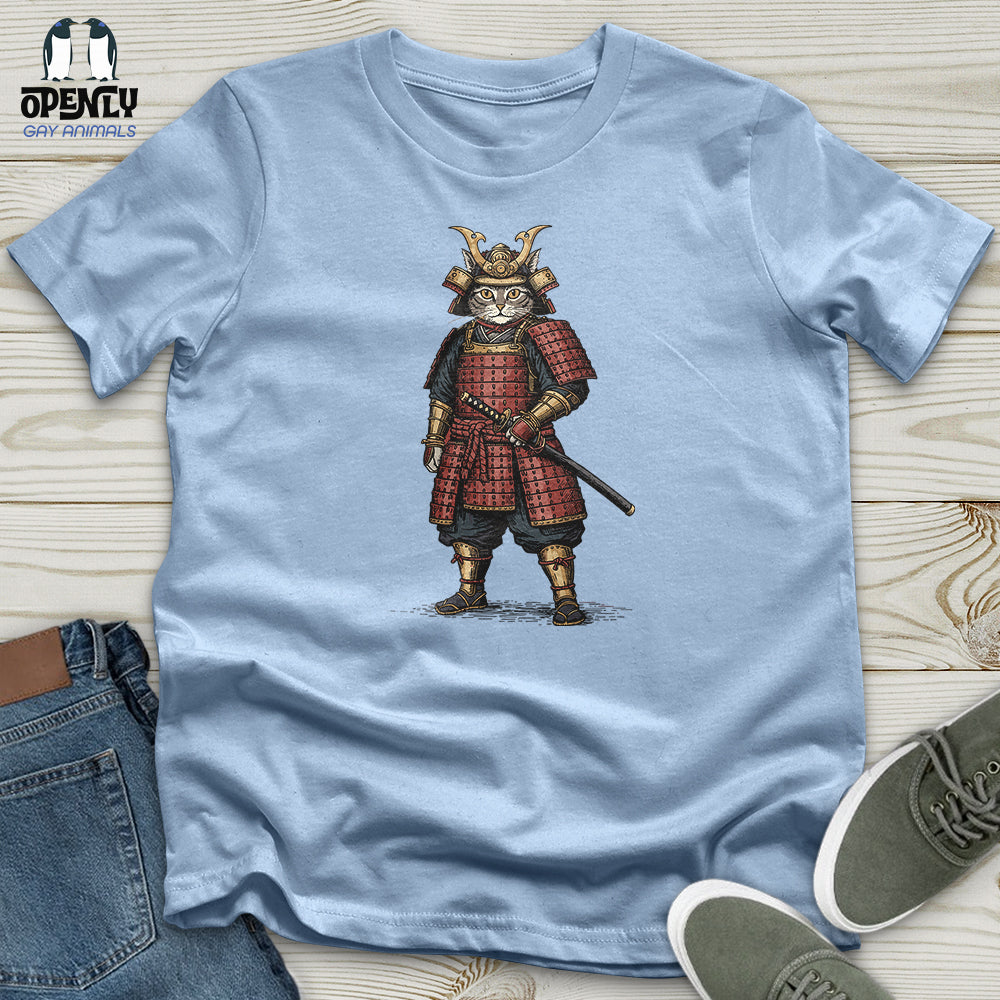Cat Samurai Unisex T-Shirt