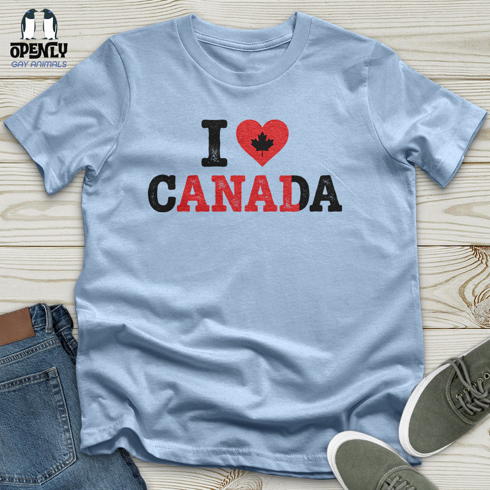 I Love Canada Unisex T-Shirt
