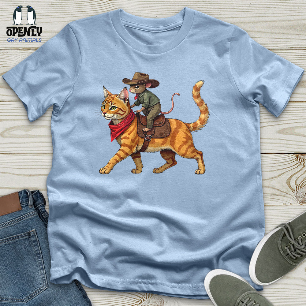 Sheriff Whiskers & the Saddle Mouse Unisex T-Shirt