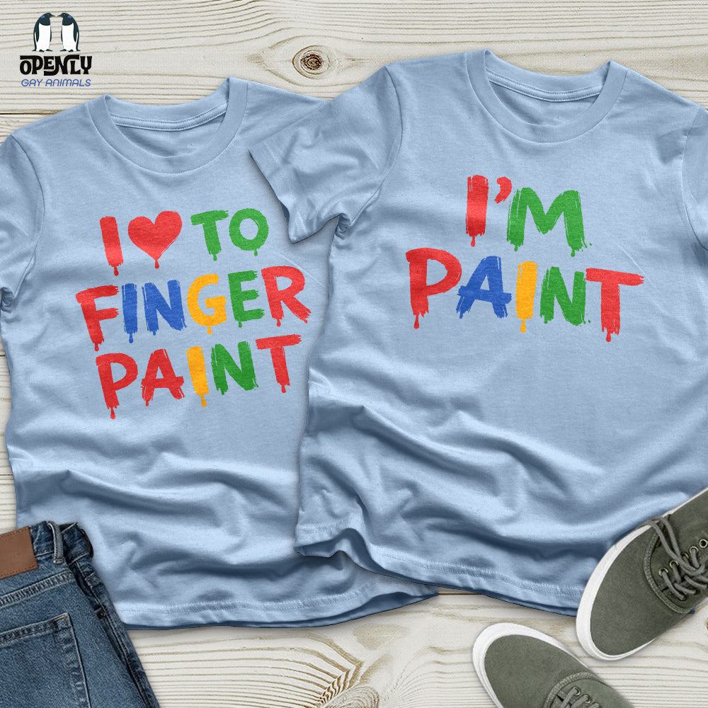 Paint Couple T-Shirt Set