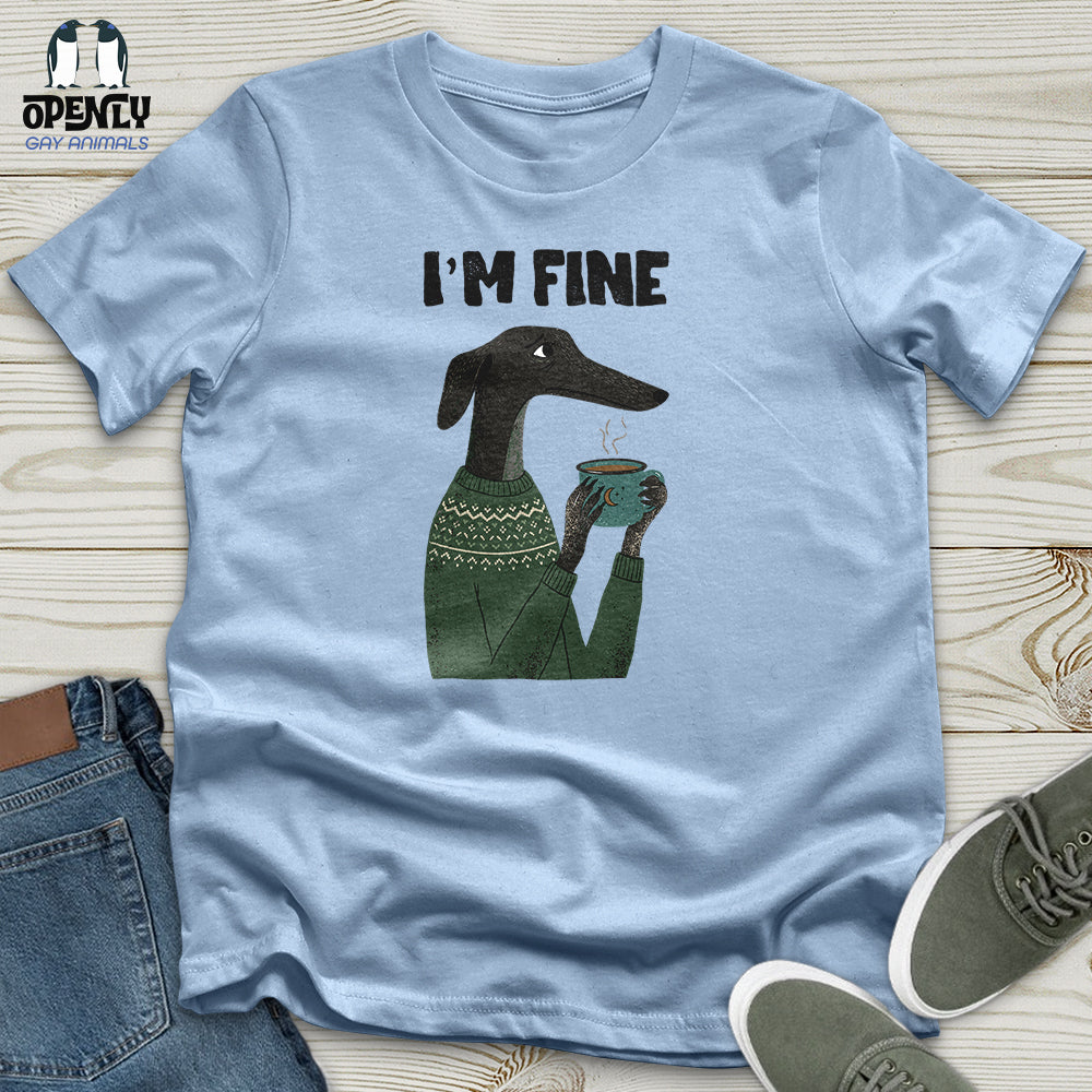Greyhound Coffee Unisex T-Shirt