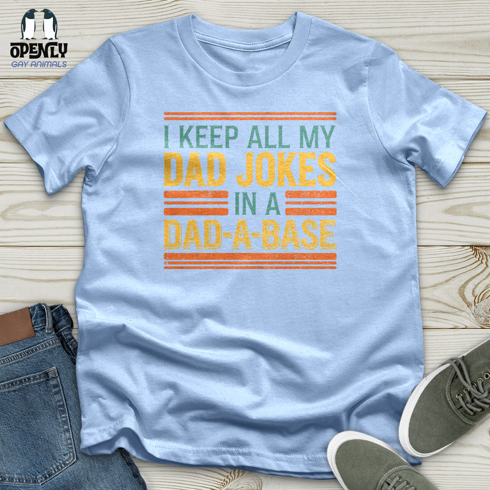 I Keep All My Dad Jokes Softstyle Tee