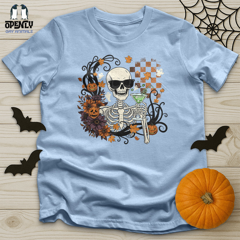 Skeleton Drink Wine Unisex T-Shirt