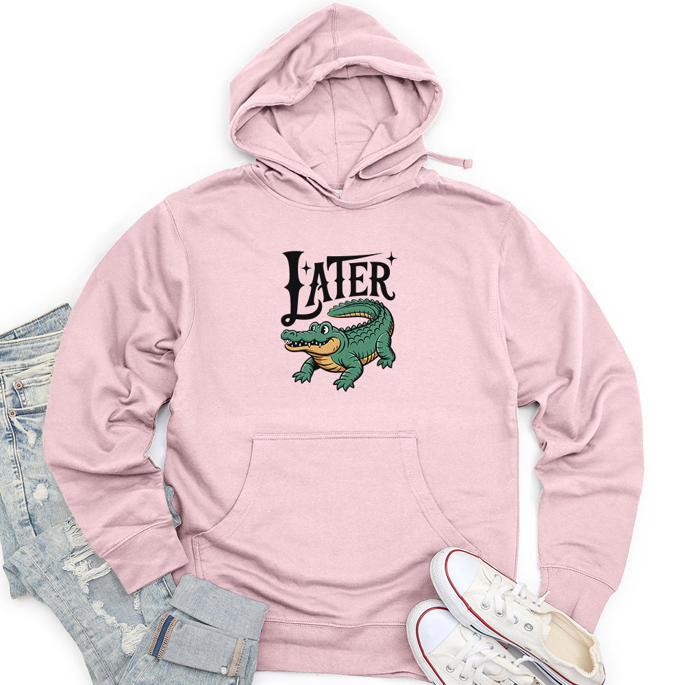 LATER Unisex midweight hoodie