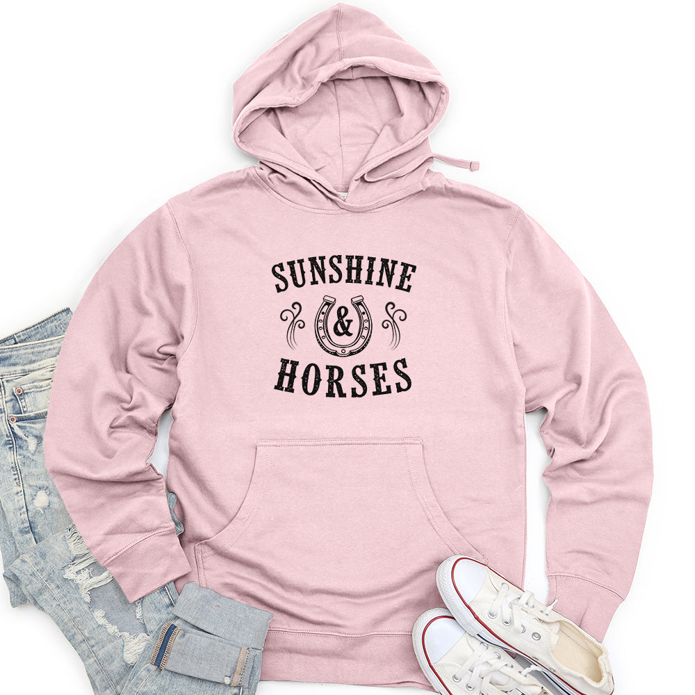 Sunshine & Horses Unisex midweight hoodie