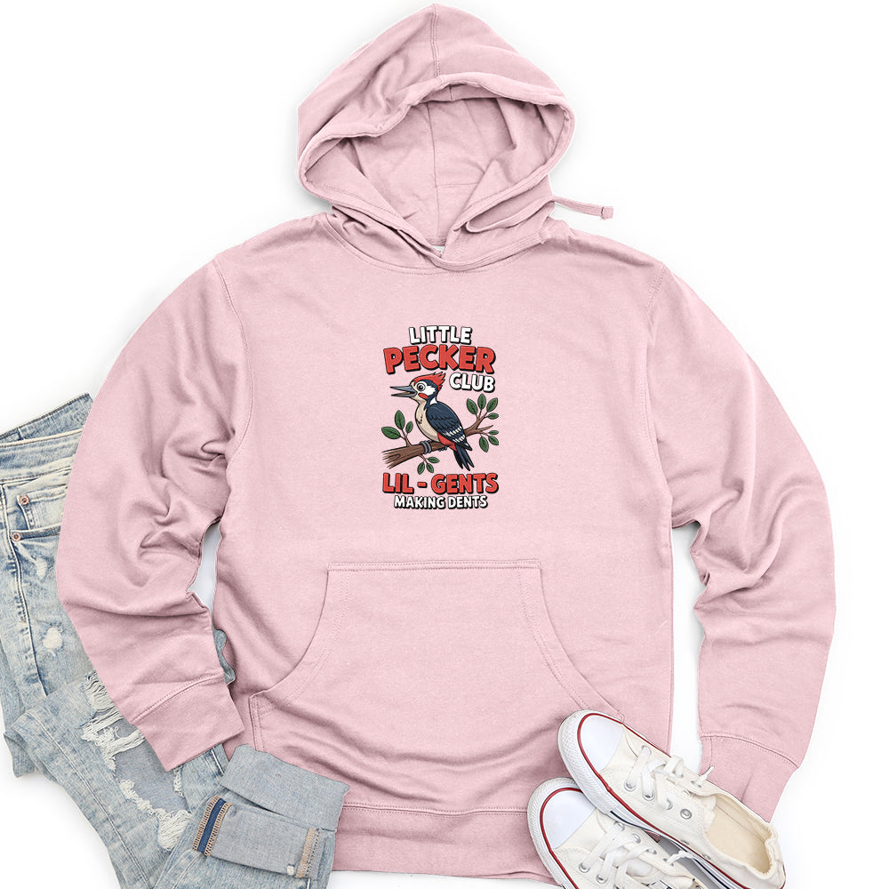 Little Pecker Club Lil - Gents Making Dents Unisex midweight hoodie