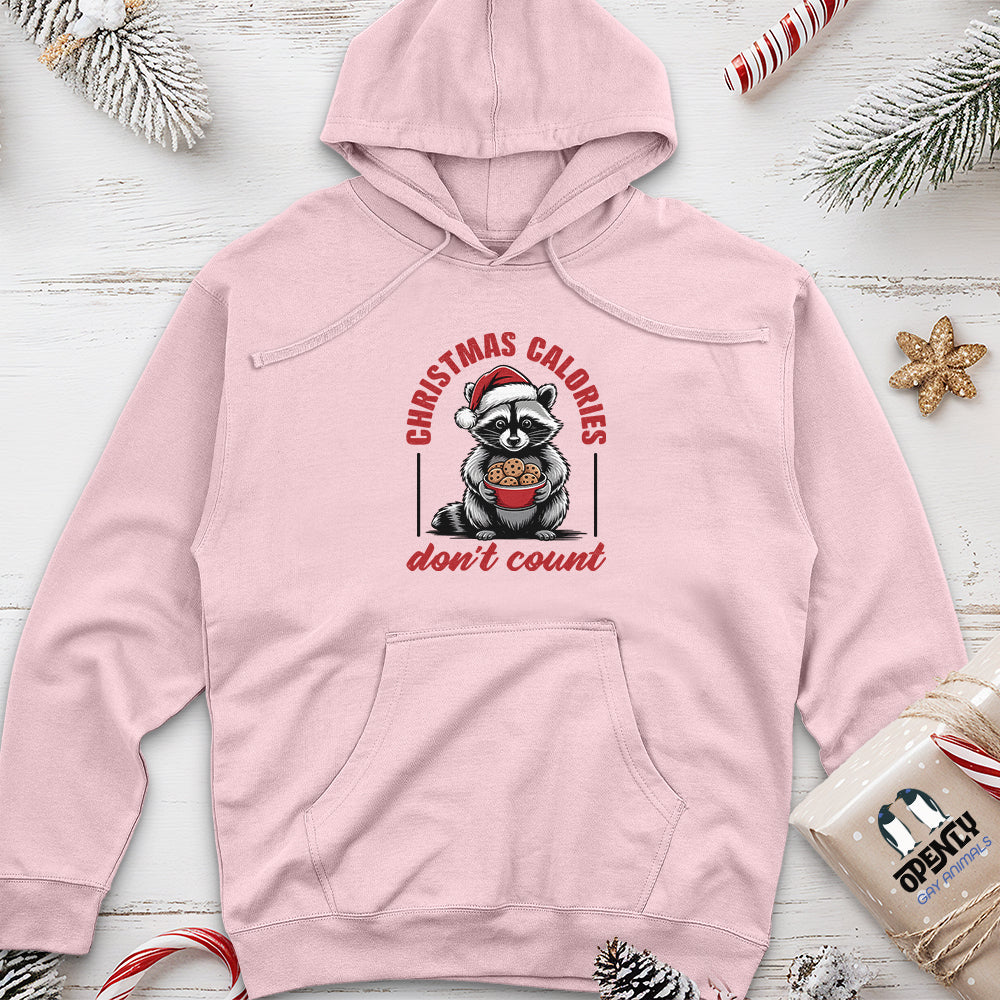 Christmas Calories Don't Count Unisex Midweight Hoodie