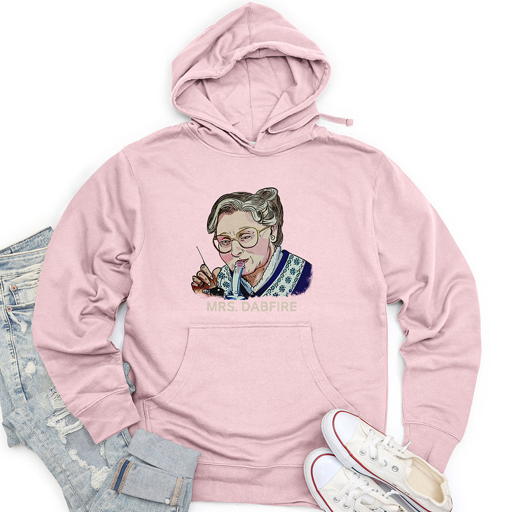 Mrs Dabfire Unisex Midweight Hoodie