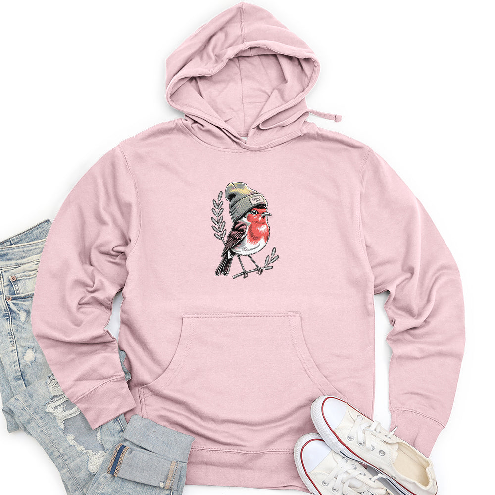 Robin Bird Unisex midweight hoodie