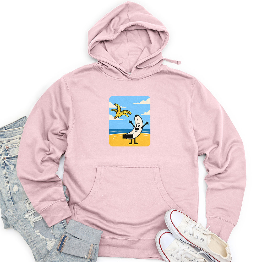 Funny Banana Unisex midweight hoodie