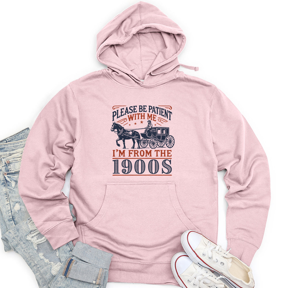 Please Be Patient With Me Unisex Midweight Hoodie