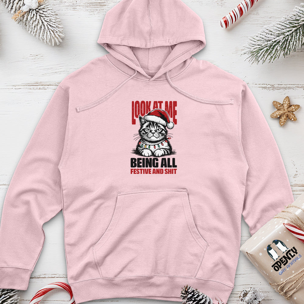 Look at Me Unisex Midweight Hoodie