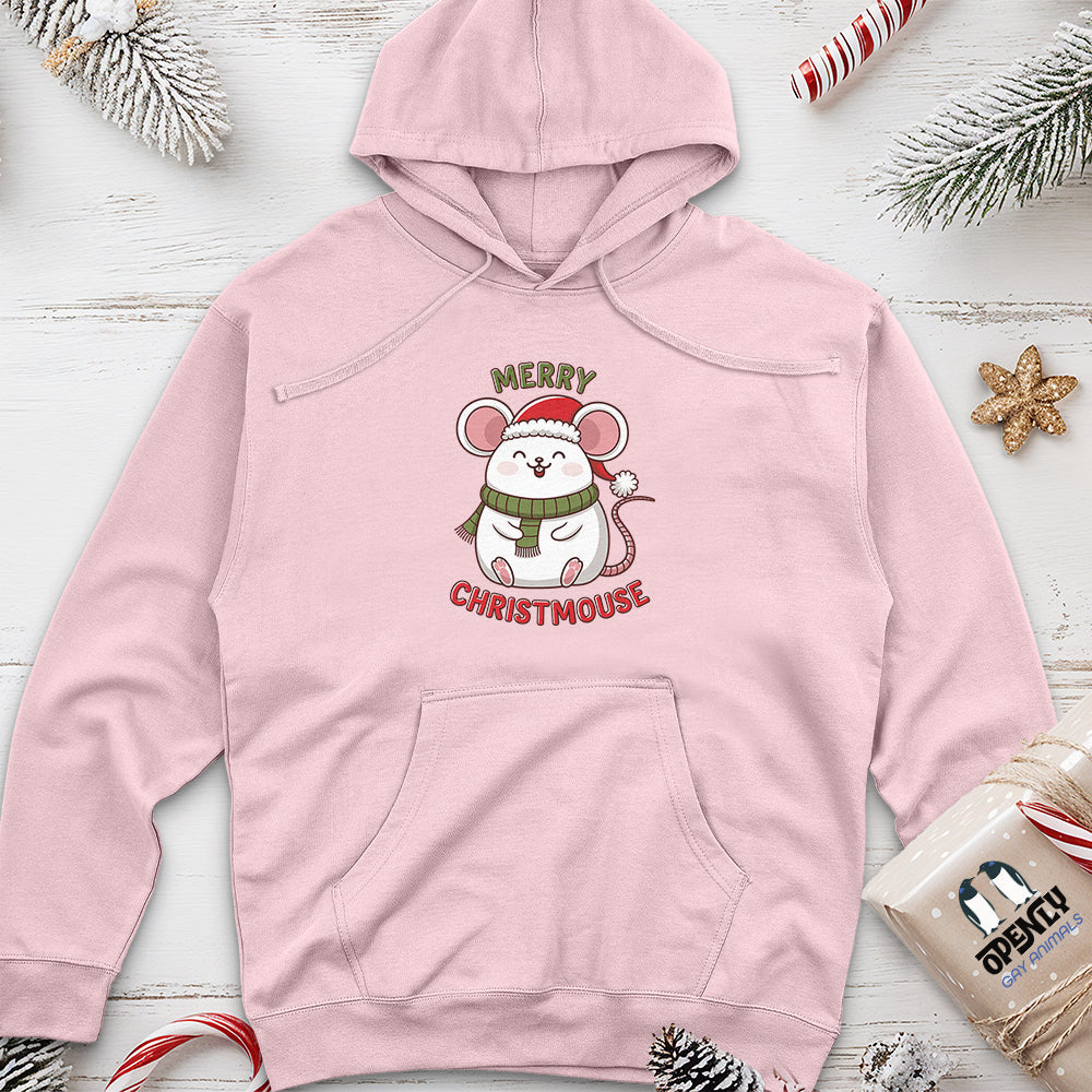 Merry Christmouse Unisex Midweight Hoodie
