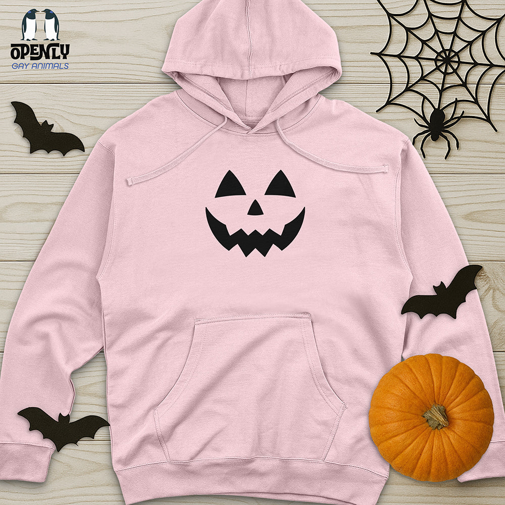 Halloween Pumpkin Shirt Unisex midweight hoodie