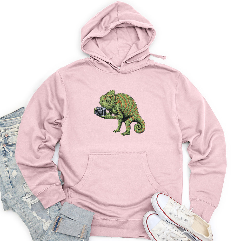 Chameleon Photographer Unisex midweight hoodie