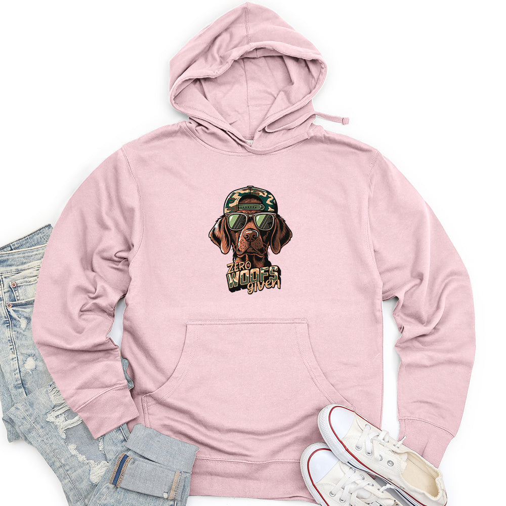 Zero Woofs Given Unisex midweight hoodie