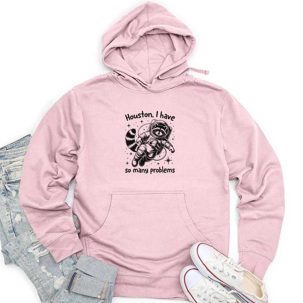 Space Raccoon Unisex midweight hoodie