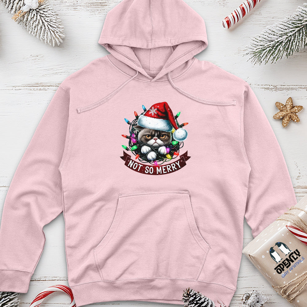 Not So Merry Unisex Midweight Hoodie