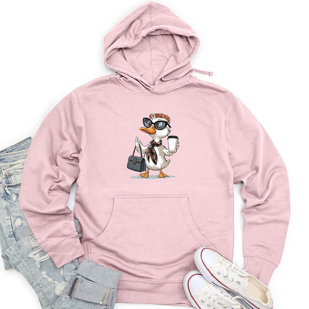 Fashionable Duck Unisex midweight hoodie