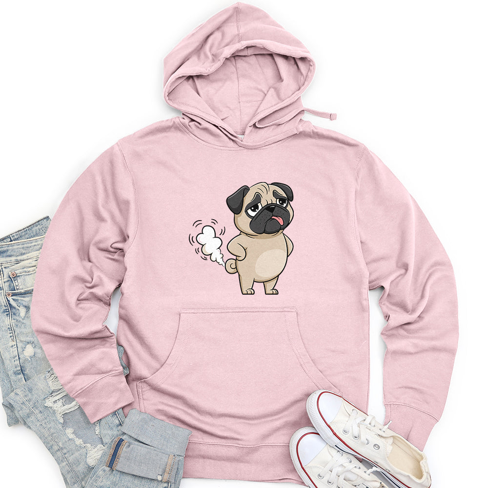 Farting Dog Unisex Midweight Hoodie