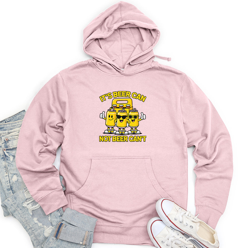It's Beer Can Unisex midweight hoodie