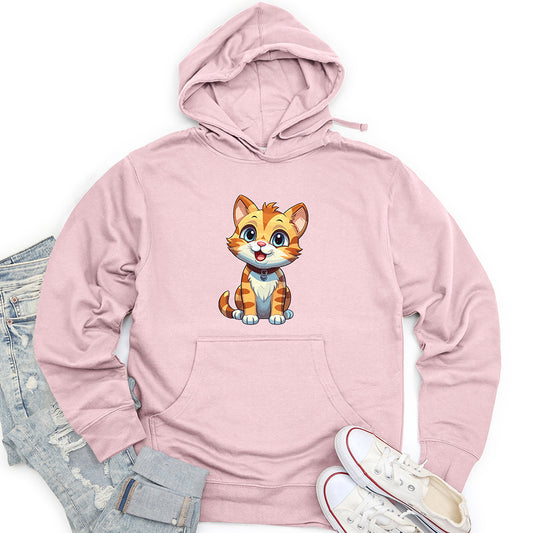 Cat Unisex Midweight Hoodie