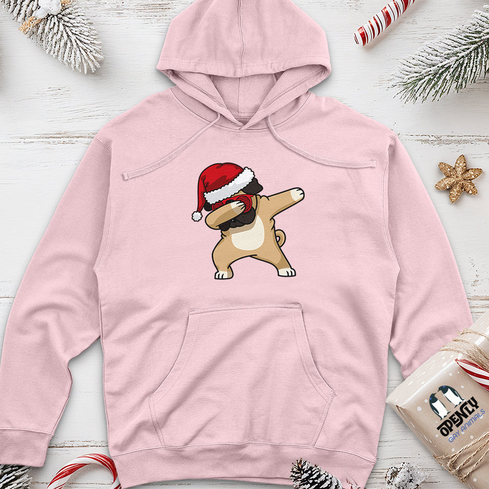 Dab Bulldog Unisex midweight hoodie