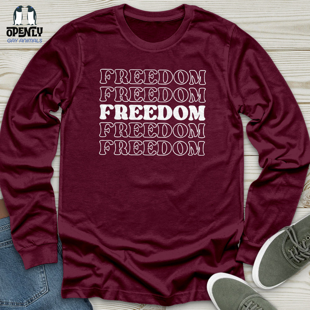 Freedom Unisex Long Sleeve Tee